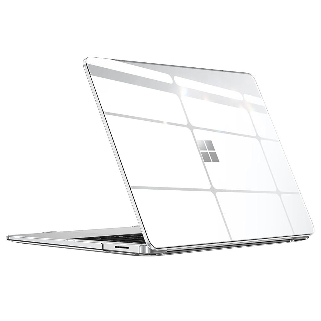 ZORBES For 2024 Surface Laptop 13.8 Inches Transparent PC Hard Case for Surface Laptop 7th Edition Snap-on Crystal Sheer Anti-scratch Protective Case ZORBES For 2024 Surface Laptop 13.8 Inches Transparent PC Hard Case for Surface Laptop 7th Edition Snap-on Crystal Sheer Anti-scratch Protective Case